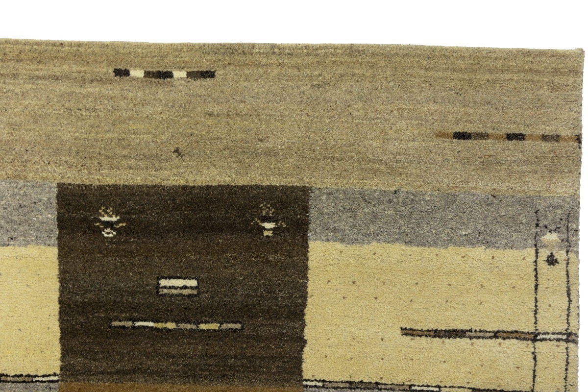 5’2X7’5 ft Multicolored Tribal Indo-Gabbeh Oriental Rug Kids Bedroom Carpet