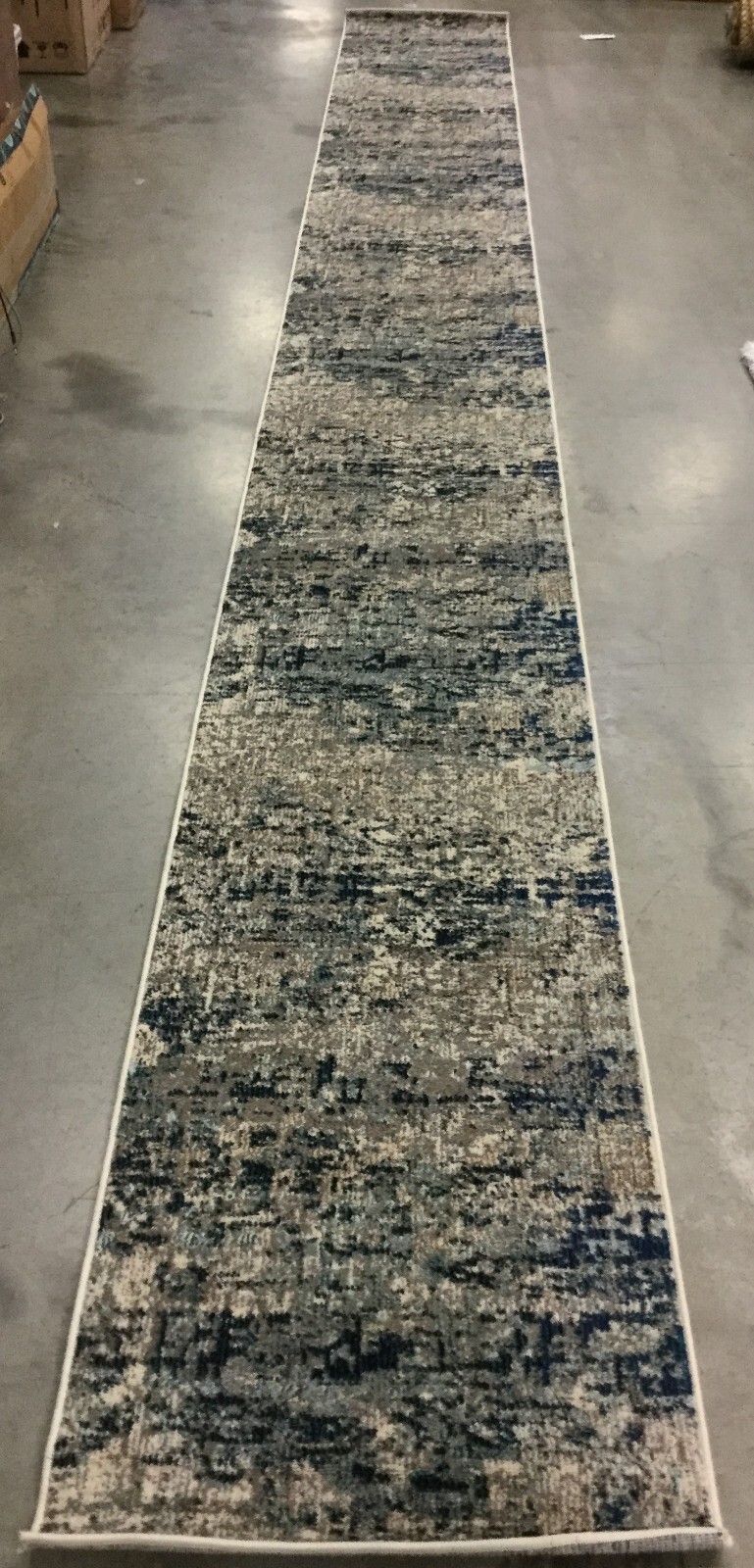 GREY / BLUE 2′-2″ X 20′ Flaw in Rug, Reduced Price 1172653760 MAD460K-220