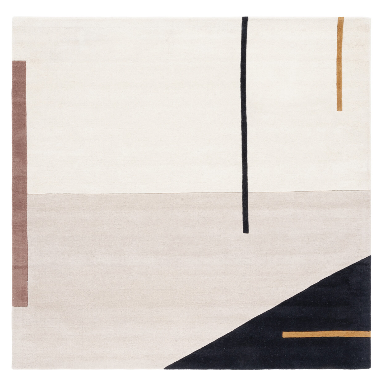 SAFAVIEH Fifth Avenue FTV110A Handmade Ivory / Black Rug