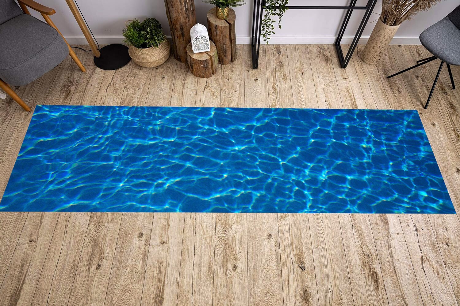 Sea Rug,Water Surface Rug,Beach Rug,Sea Look Rug,Ocean Rug,Summer Rug,Runner Rug