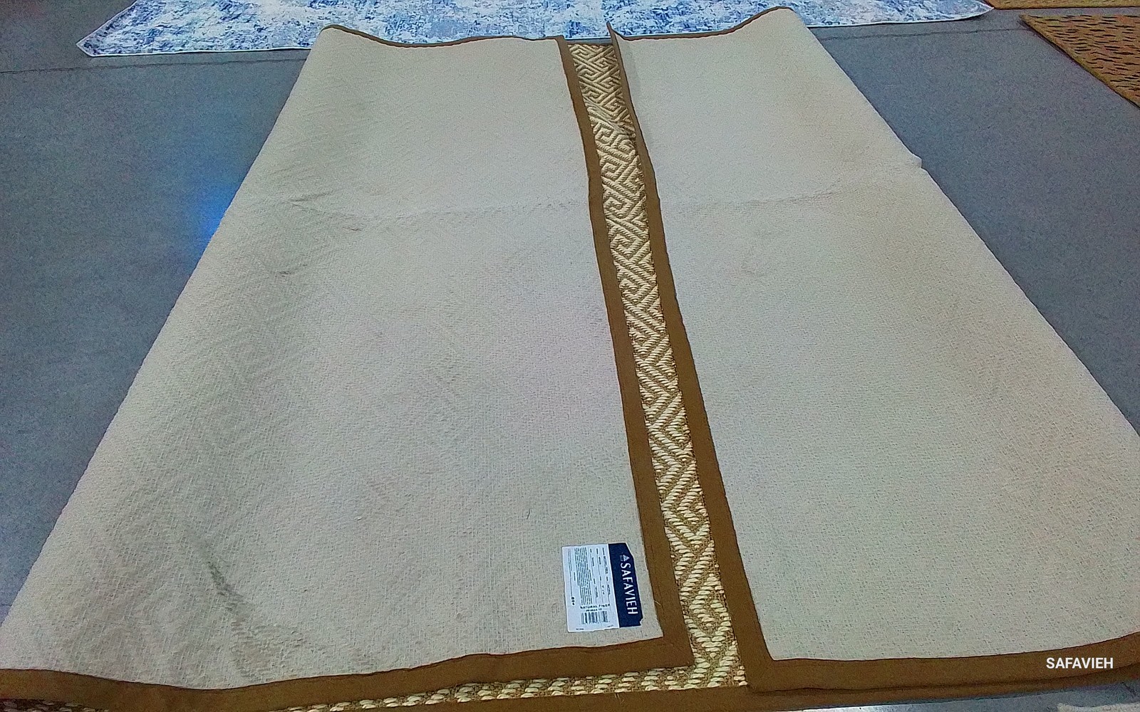 NATURAL 10′-0″ x 14′-0″ Back Stain Rug, Reduced Price 1172801702 NF462A-10