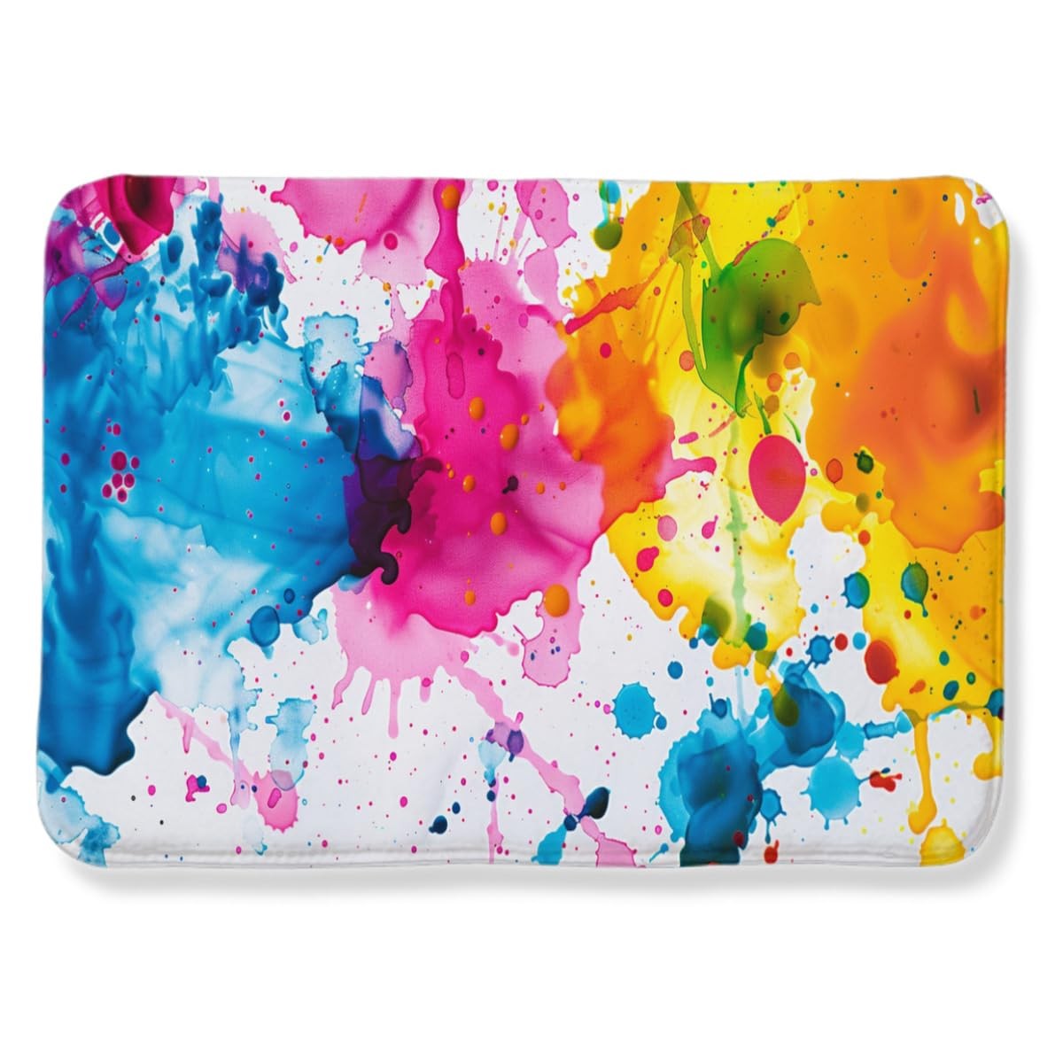Painted Children’s Rug – Colorful Graffiti Living Room Area Rug for Home and …