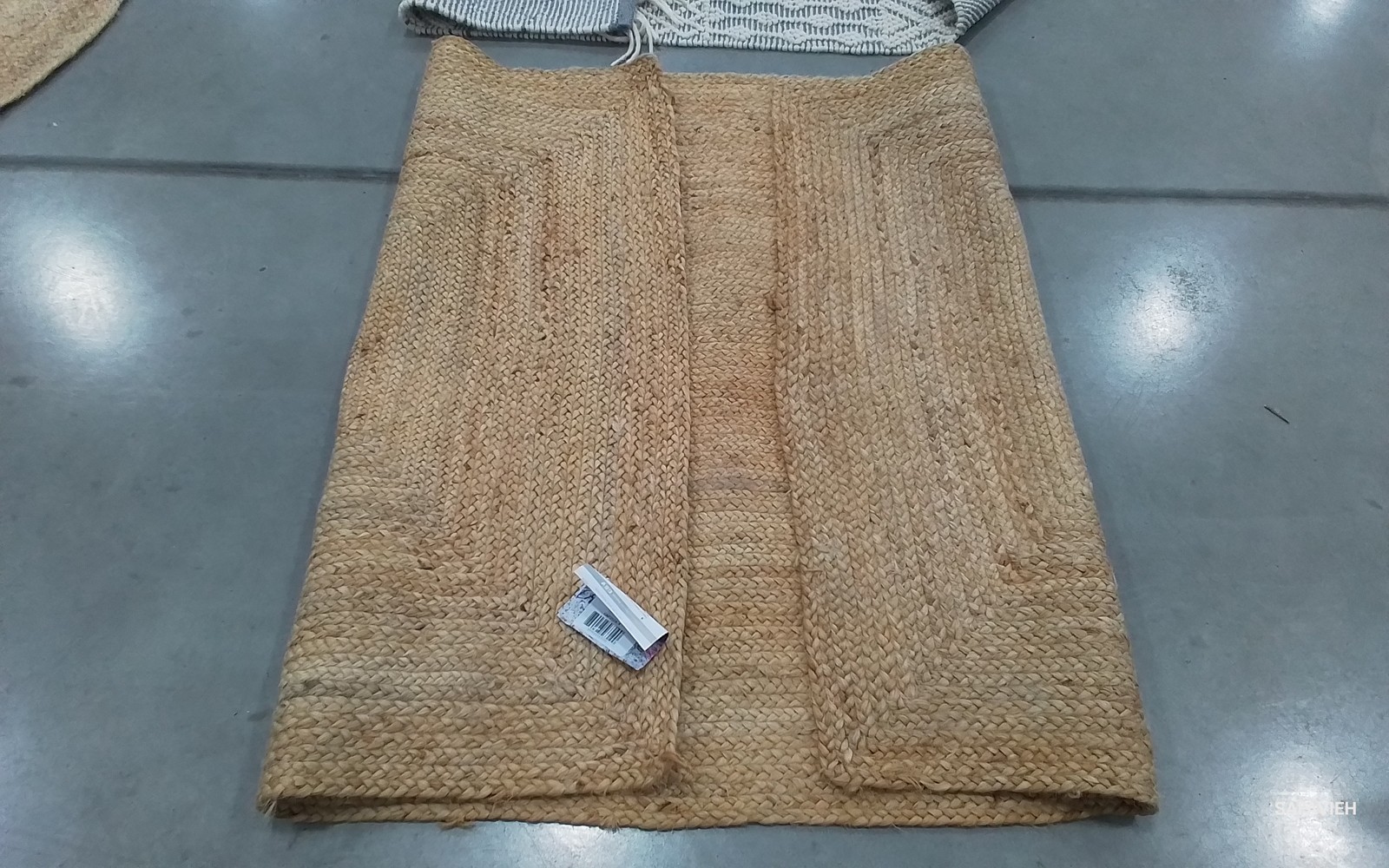 NATURAL 4′-0″ x 6′-0″ Damaged Binding Rug, Reduced Price 1172801156 CAP252A-4
