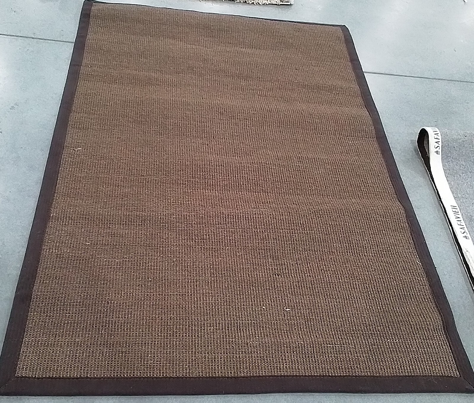 BROWN / BROWN 4′ X 6′ Back Stain Rug, Reduced Price 1172765296 NF131C-4