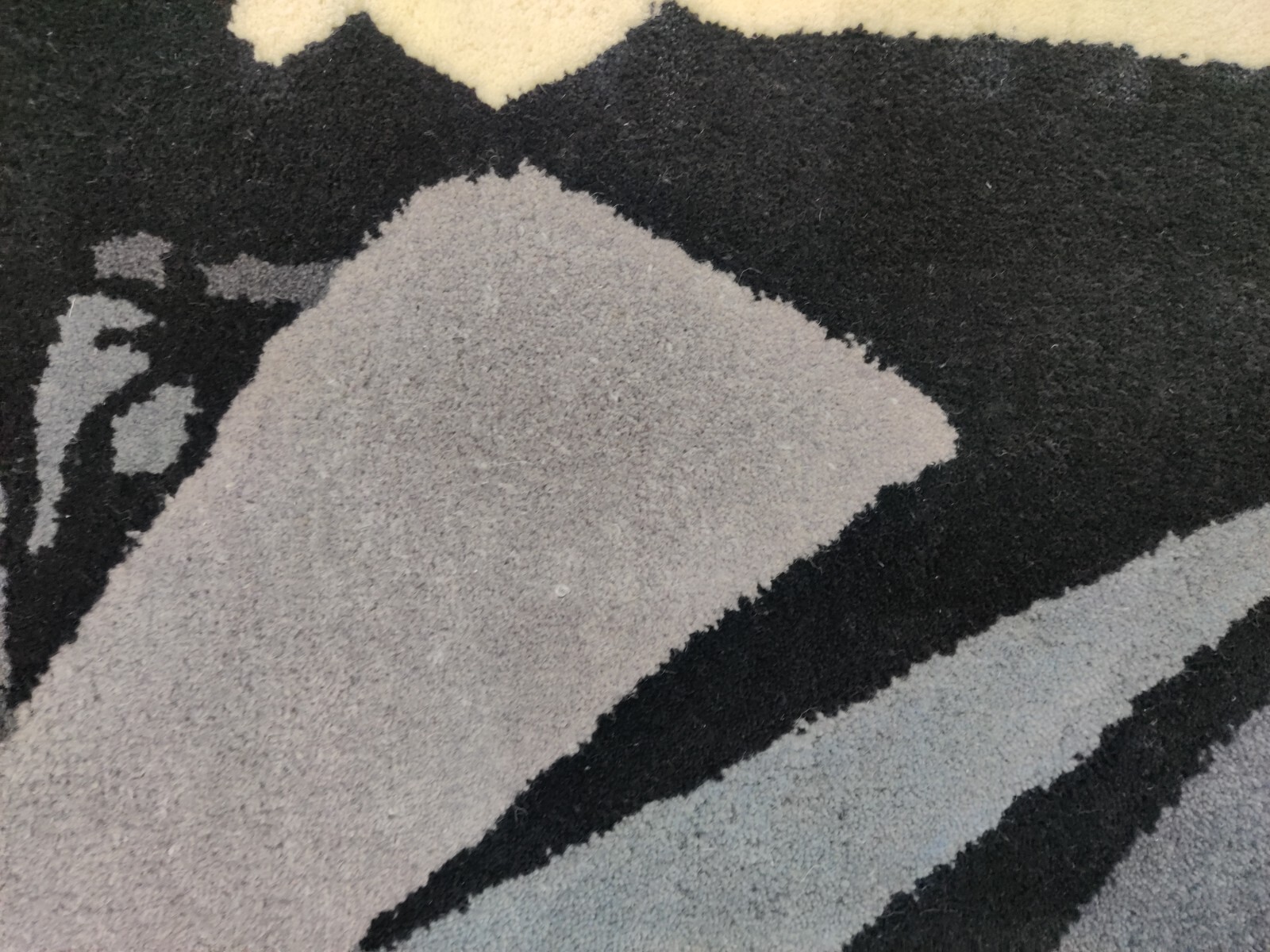 Hand Tufted Rug for Kids Teens 100% Wool Handmade Nipsey Hussel Art 2 x 3 ft