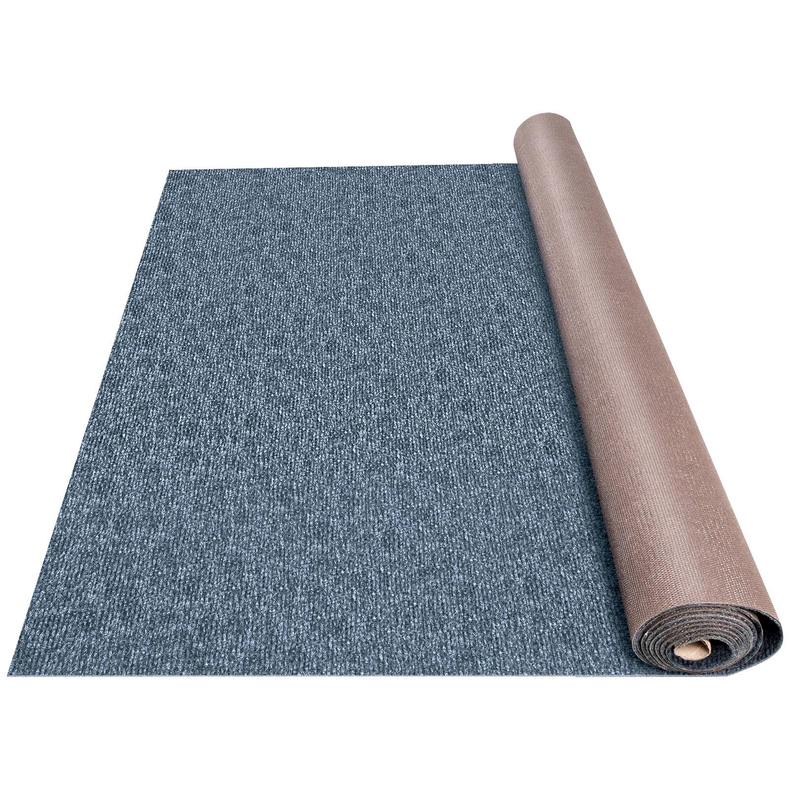 Marine Carpet for Boats Waterproof Gray Indoor Outdoor 6×13 ft