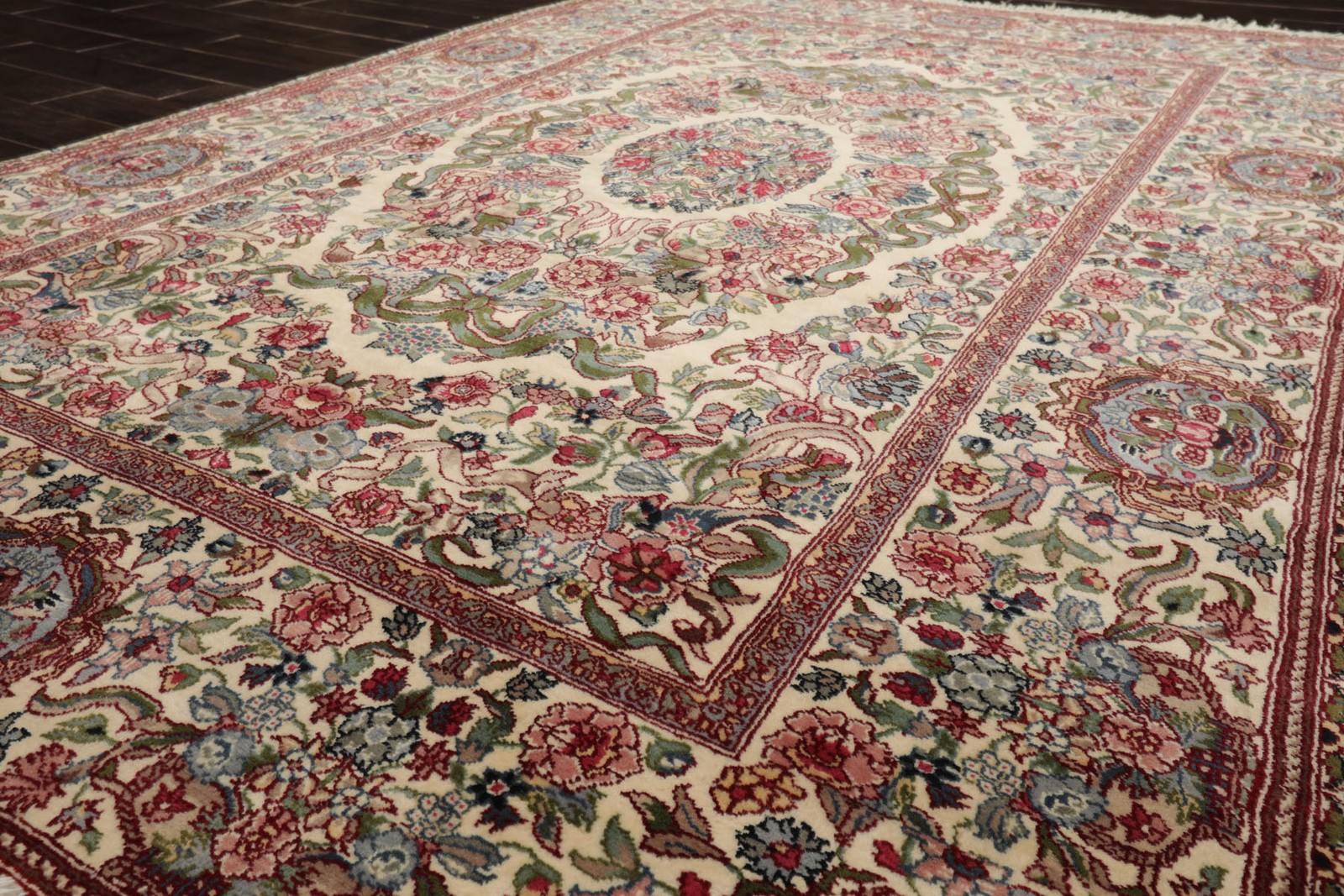 6×9 Hand Knotted New Zealand Wool French Aubusson Savonnerie Plush Pile Rug