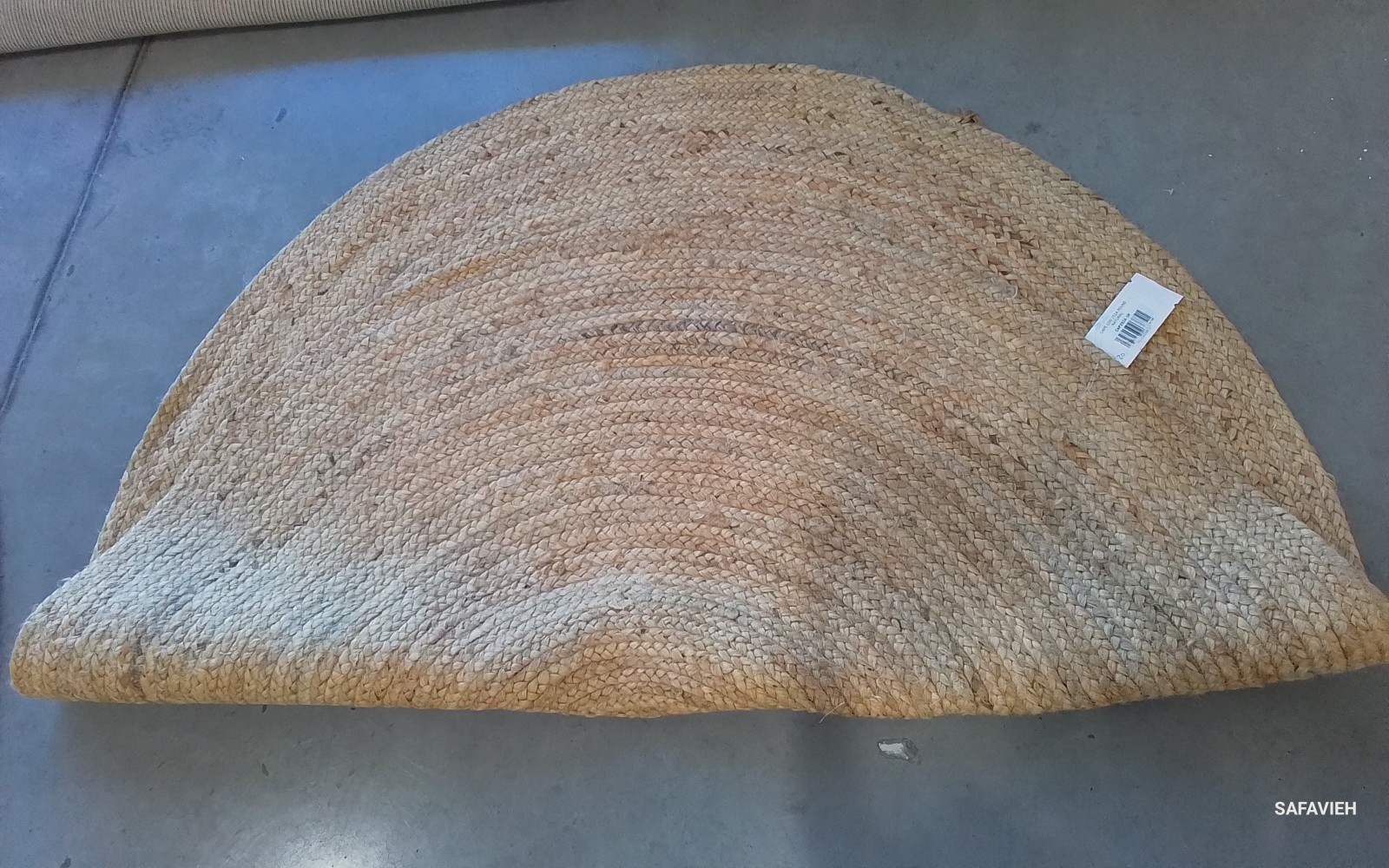NATURAL 6′-0″ x 6′-0″ Flaw in Rug, Reduced Price 1172778381 CAP252A-6R