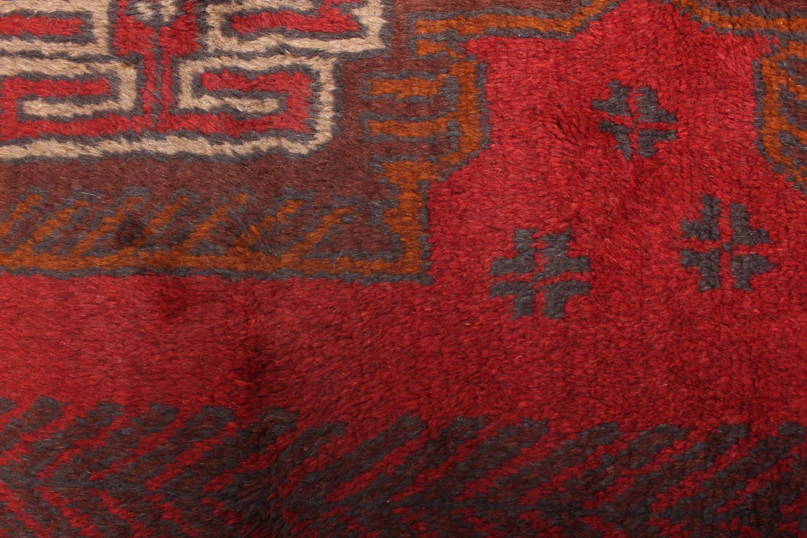 Traditional Vintage Hand-Knotted Oriental Carpet 3’6″ x 6’2″ Wool Area Rug