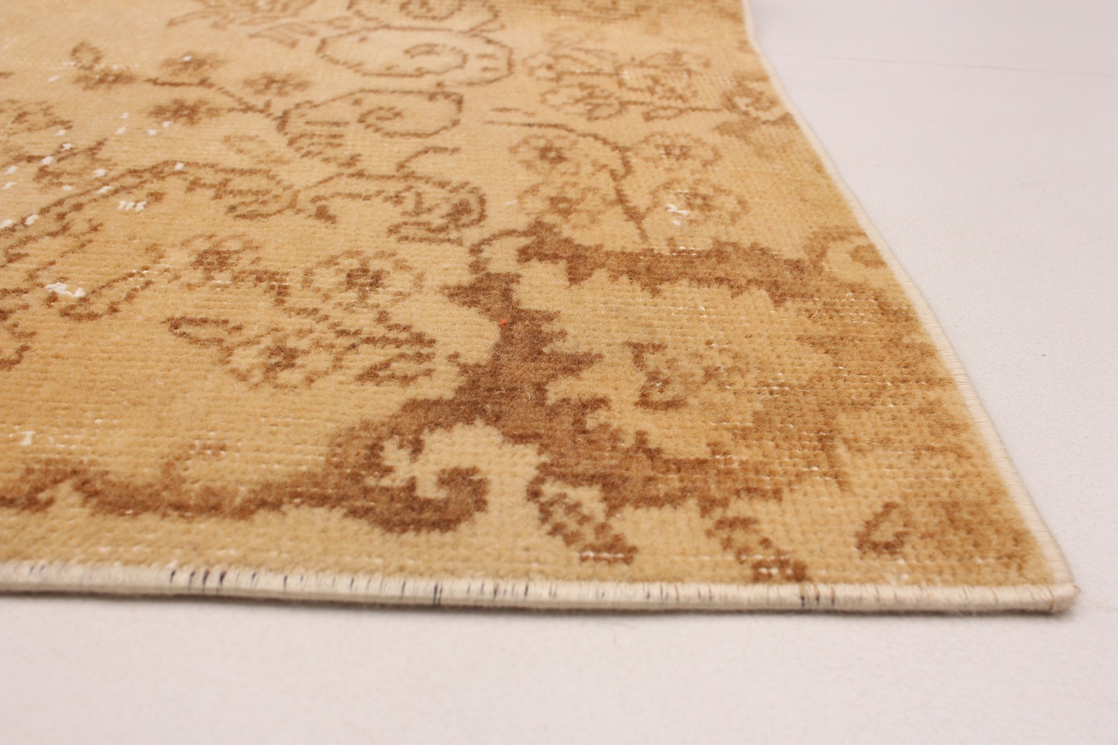 Vintage Traditional Hand-Knotted Area Rug 3’9″ x 6’8″ Oriental Wool Carpet