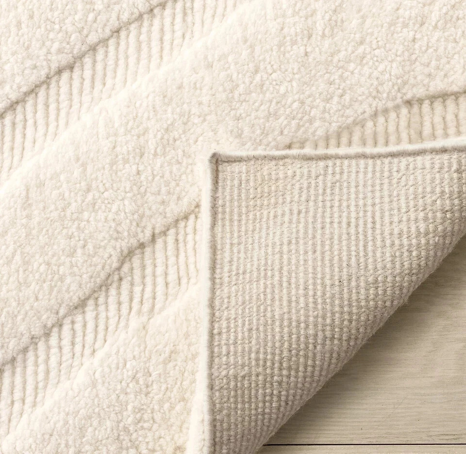 New Rug European natural wool, for softness knotted by hand Living room Moroccan