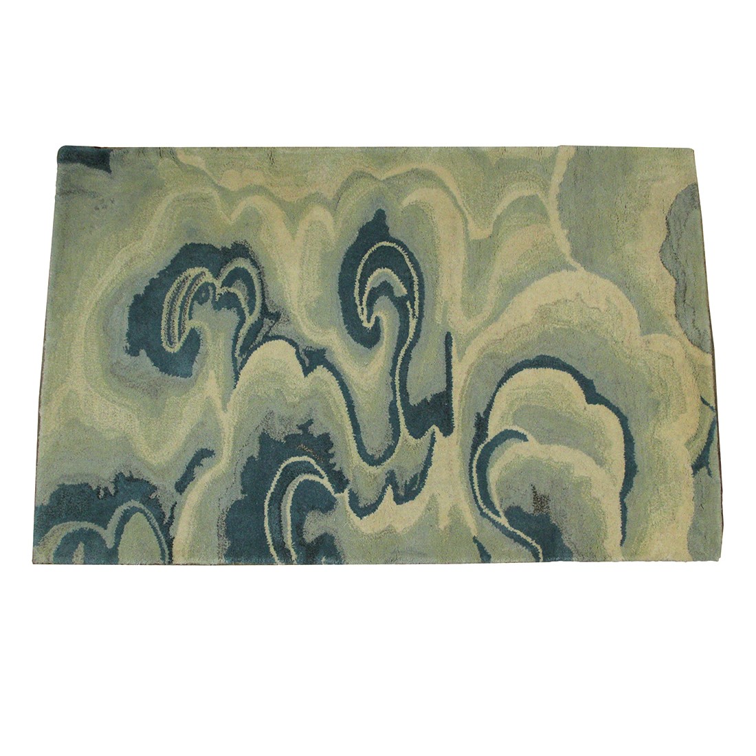Liora Manne Fuji Cloud Indoor Rug Blue 42 Inches X 66 Inches