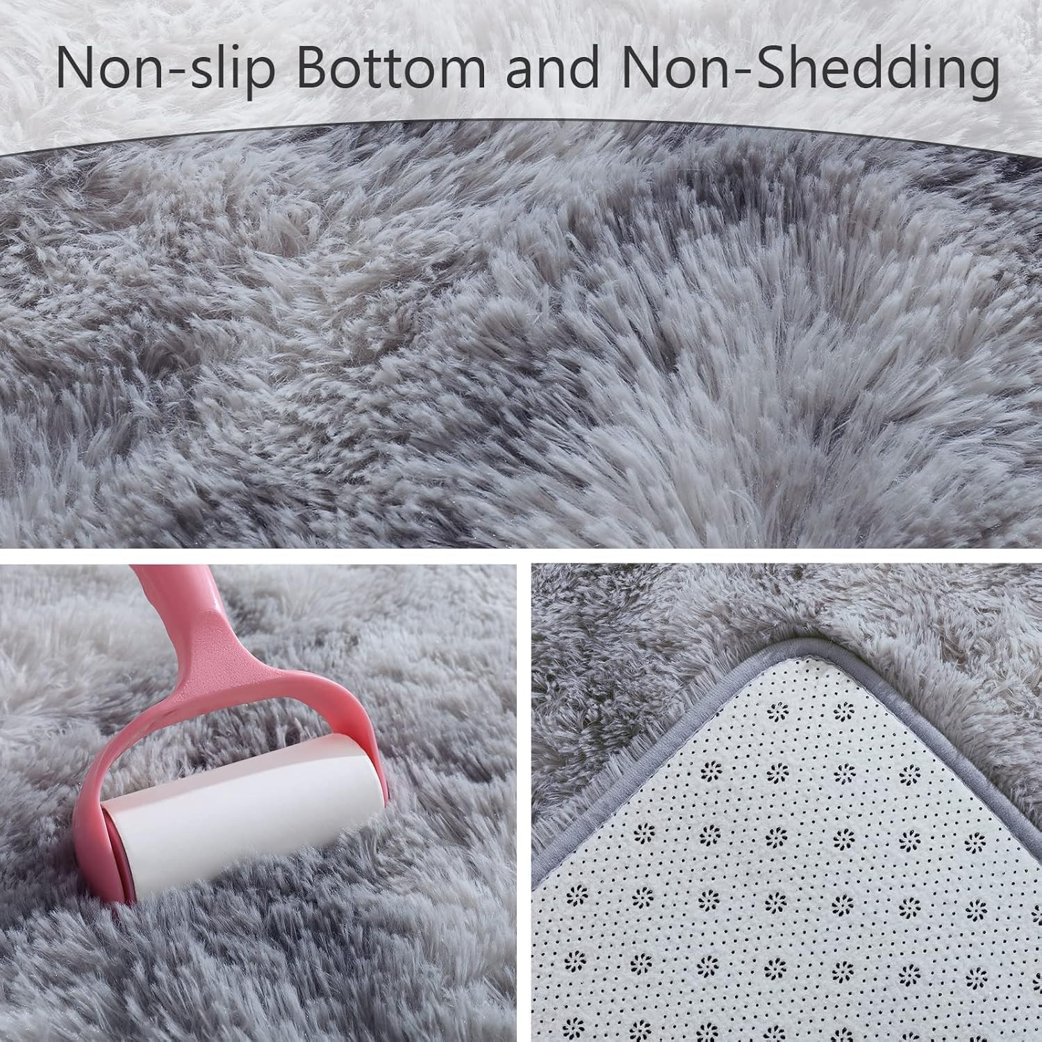 2X6 Feet Soft Runner Rugs for Bedroom Plush Fluffy Rug, Shag Furry Area Rug Carp