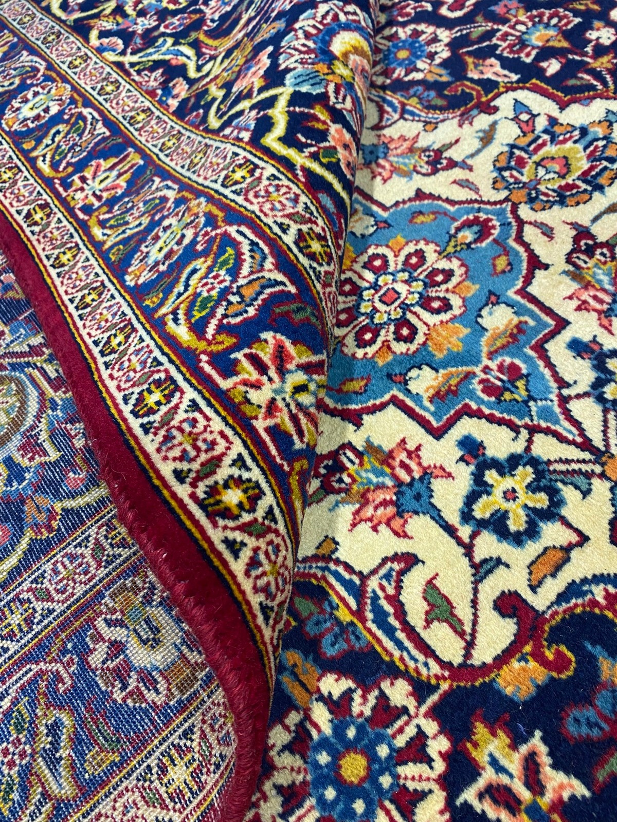 9.8 x 13.6 Perrsian Classic Kashaan Rug #F-6825