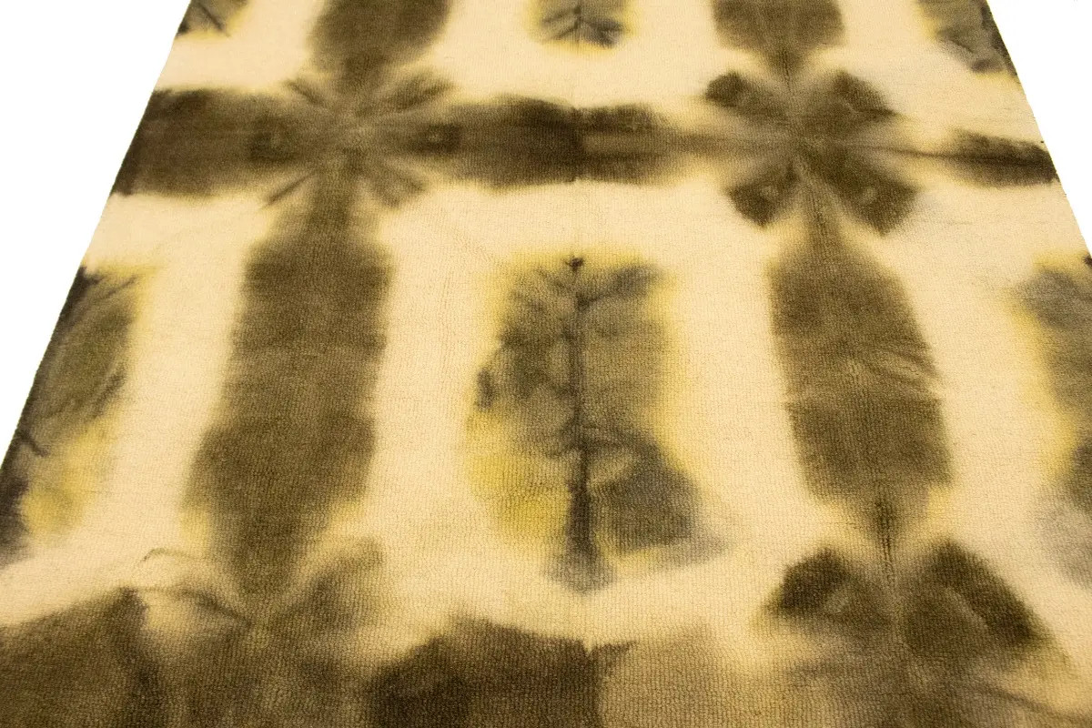 Contemporary Tie-Dye Design 5X8 Modern Hand-Tufted Area Rug Studio Office Carpet