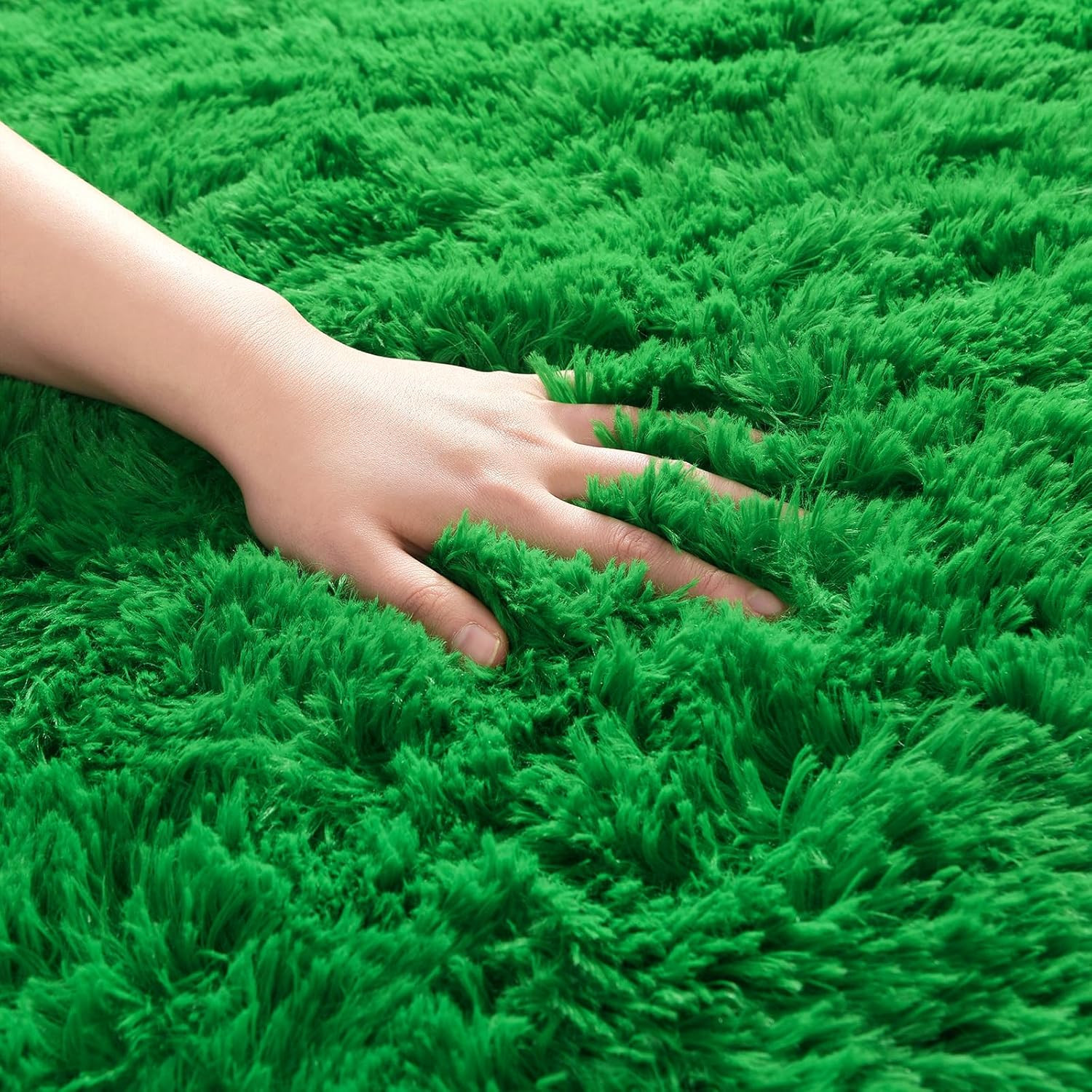 2X6 Feet Soft Runner Rugs for Bedroom Plush Fluffy Rug, Shag Furry Area Rug Carp
