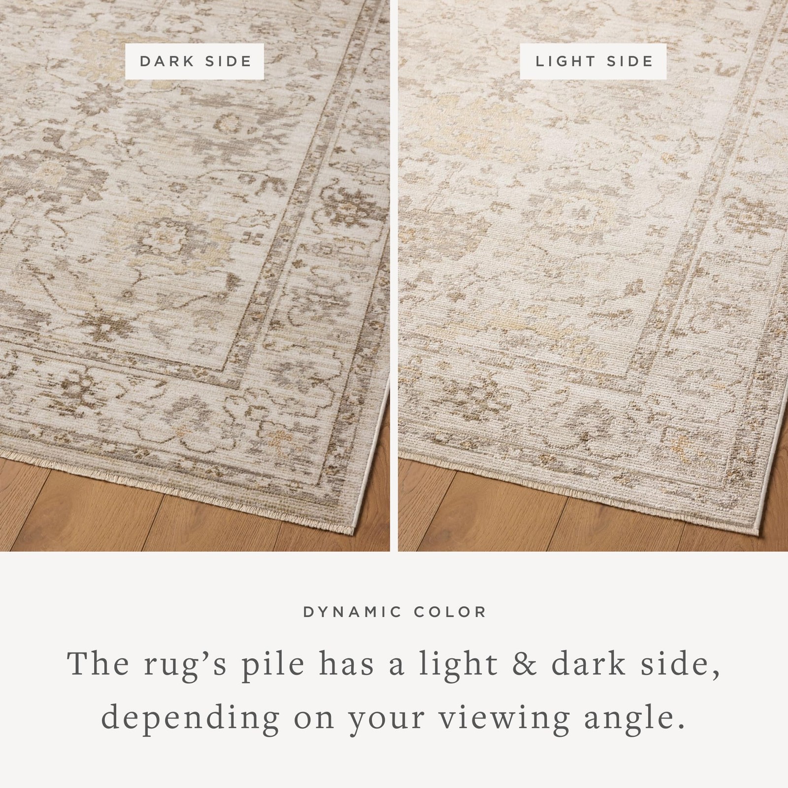 Magnolia Home by Joanna Gaines Pace Collection PAC-01 Natural/Stone 3′-6″ x 5…