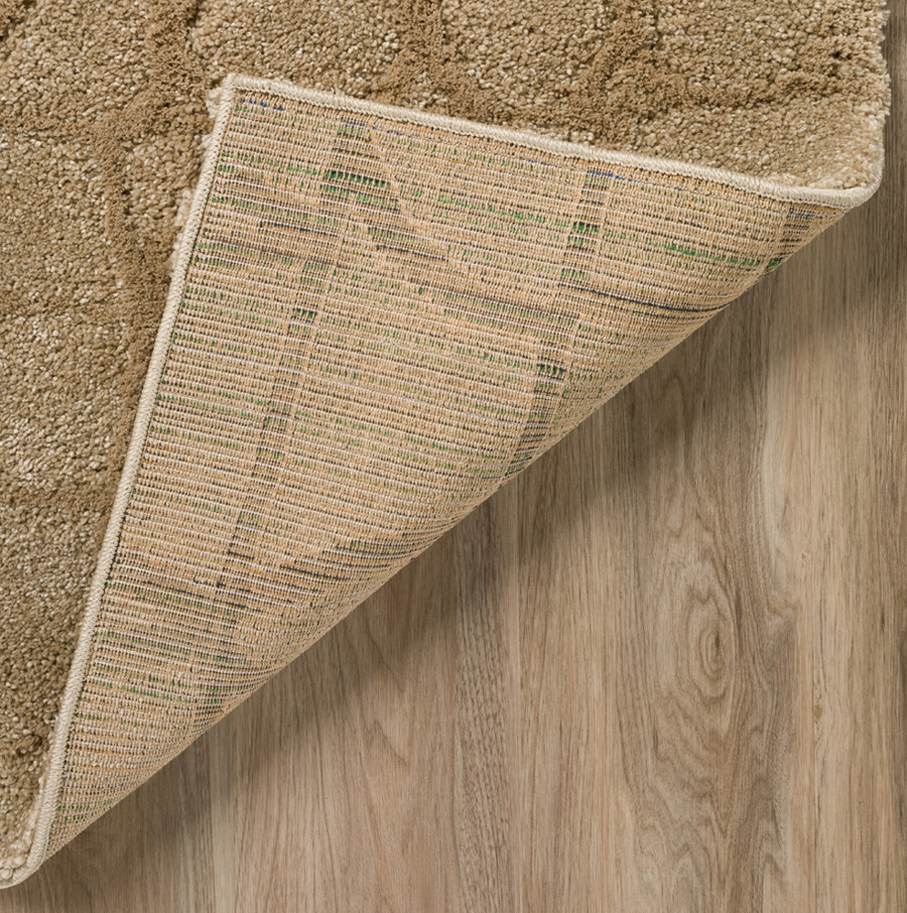 2×7 Dalyn Beige Destructed Angles Broken Lattice Runner MQ1 – Aprx 2′ 3″ x7′ 5″