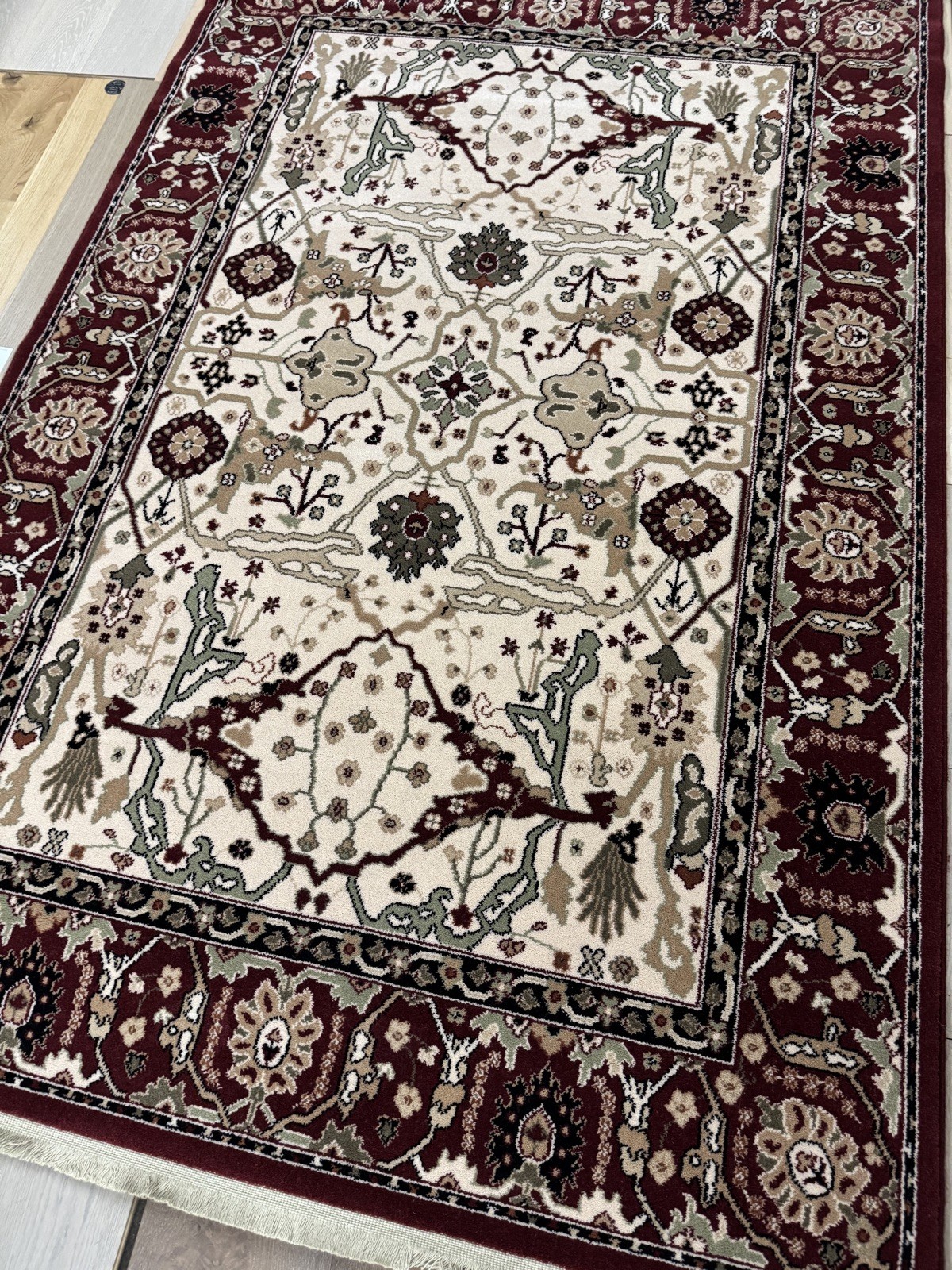 Karastan Palazzo Collection-Tuscan Hills 5’2×7’10 100% Wool area rug ::NEW::