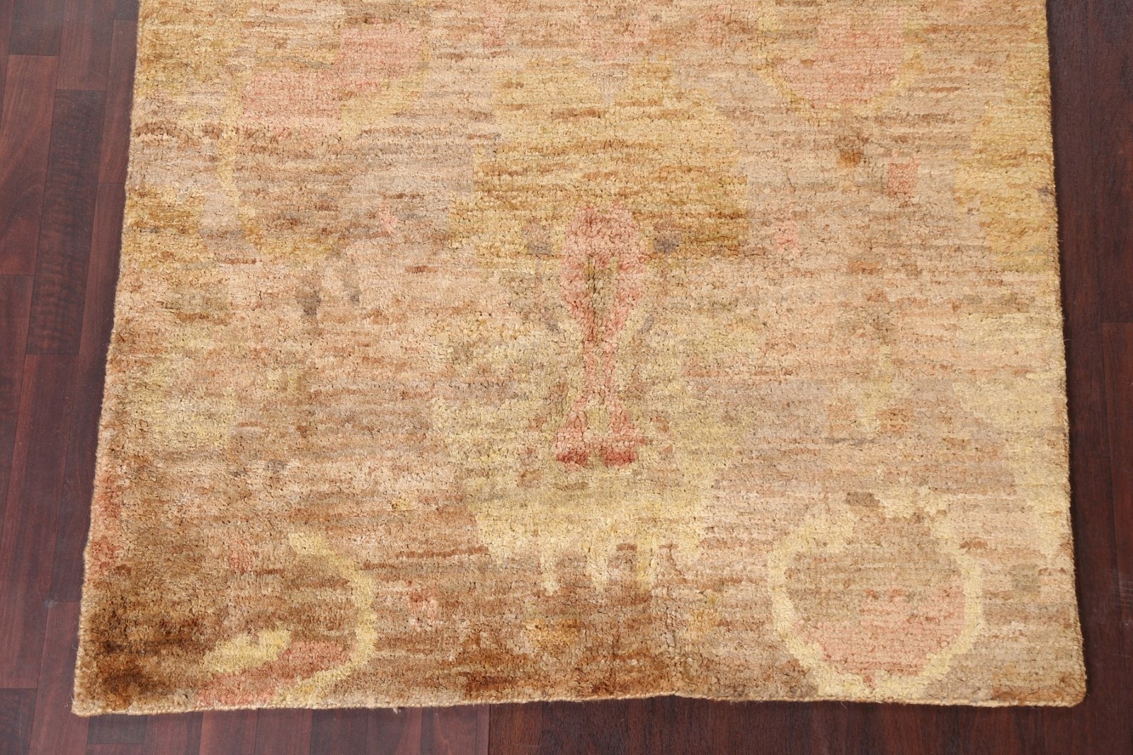 Abstract Pattern Oushak Area Rug 5×8 Hand-knotted Indian Oriental Modern Carpet