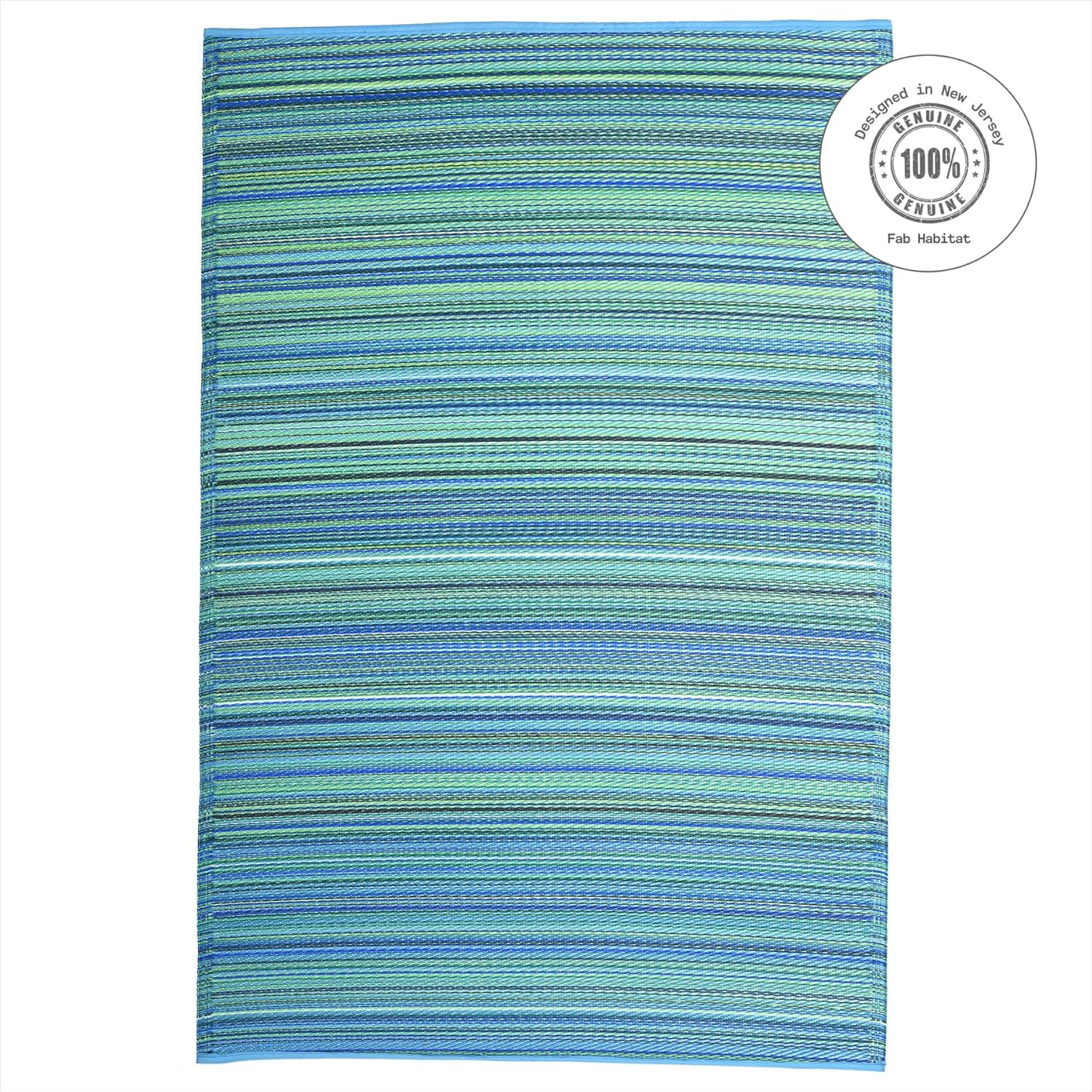Outdoor Rug – Waterproof, Fade Resistant, Crease-Free – Premium Recycled Plastic