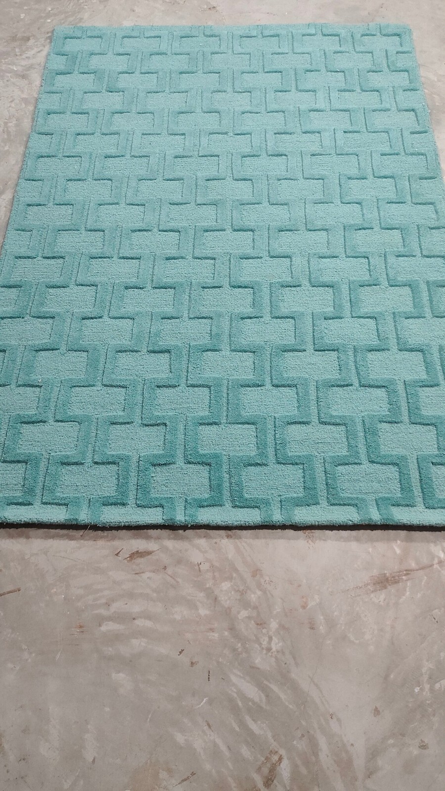 Modern loop cut Colored Rug Bespoke Hand Tufted Hand Made Hand Tuft Areas Rugs 3