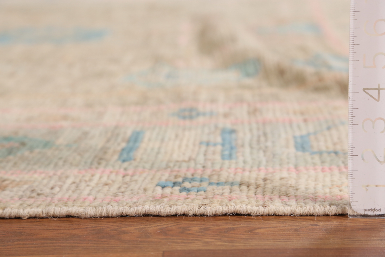 Earth-tone Color Vegetable Dye Traditional Oushak Turkish Rug Handmade 8×10 ft