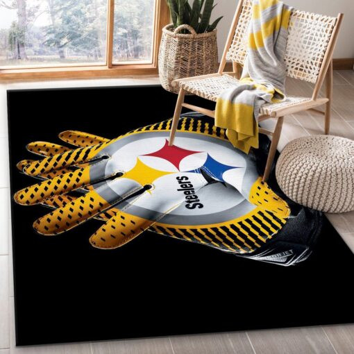 Pittsburgh Steelers Football Rug – Custom Size And Printing
