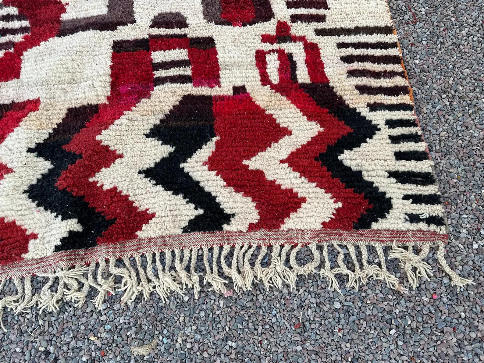 Stripet Moroccan rug-Moroccan Boujaad Rug-Handmade Rug-Custom Moroccan Rug-Custo