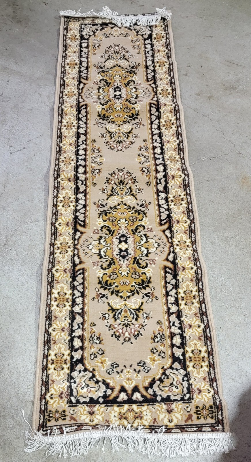KIRMAN Belgium BERBER Hallway RUG Runner 2’x9′
