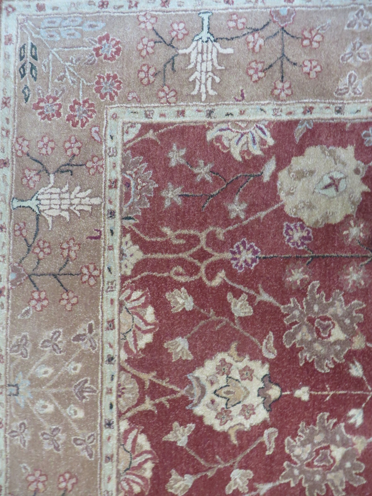 5’6 X 8’6 Nourison Rug Deep Red Peshawar Rug G1325