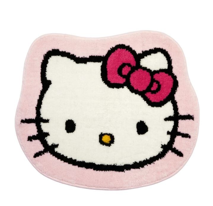 Hello Kitty Kids Pink Bath Rug, 22″ x 18″(NEW)