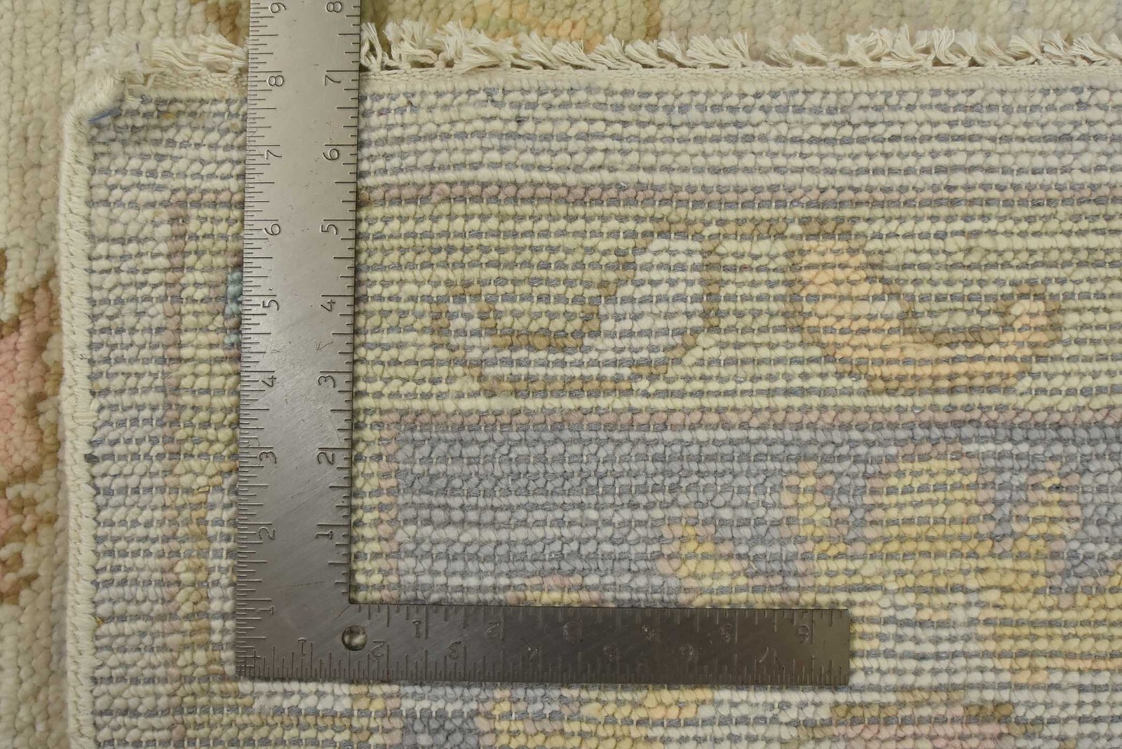 Anatolia Rug 10’2” x 10’7” Ivory Wool Traditional Hand-Knotted Oriental Carpet