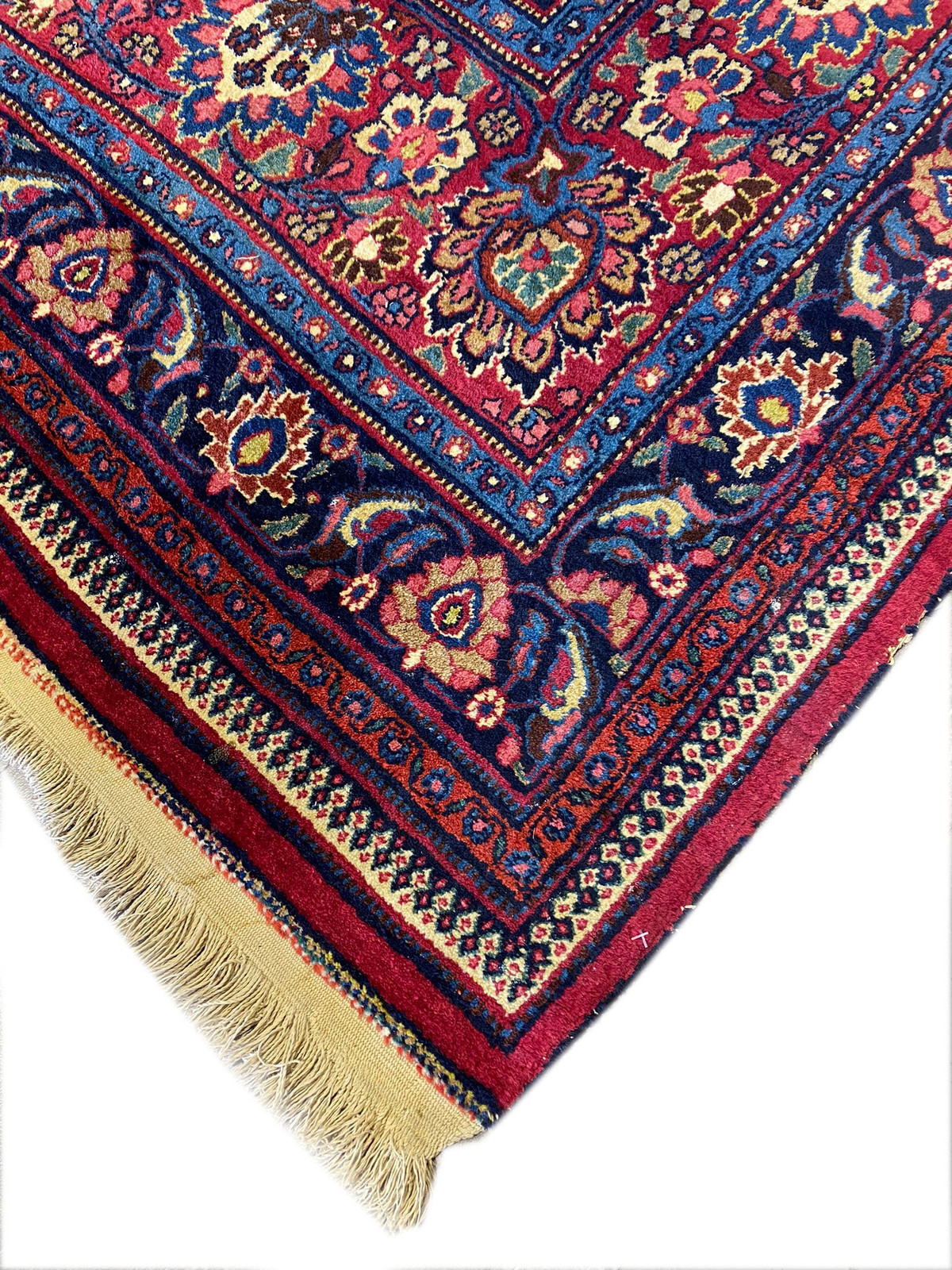 12×19 Antique Perrsian Khorasan Saber Large Rug SIGNED #F-6620