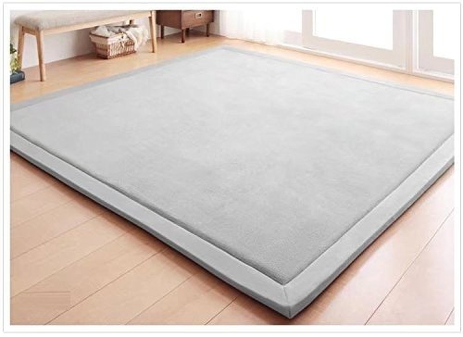 V-mix Baby Play Mat Nursey Decor Area Rug 1.18″ Thick Hypebeast Rug Non Slip …