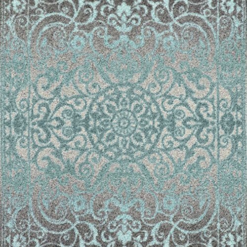 Pelham Vintage Kitchen Rugs Non Skid Washable Accent Area Carpet [Made in USA…