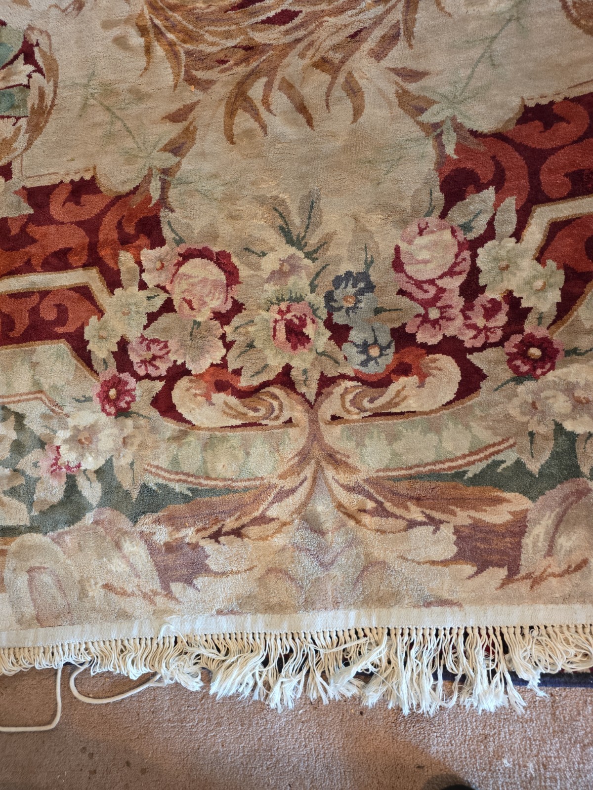 SUMMER CLOSE OUT! FANTASTIC 8X10 FRENCH DESIGN AUBUSSON SAVONERRIE SILK RUG