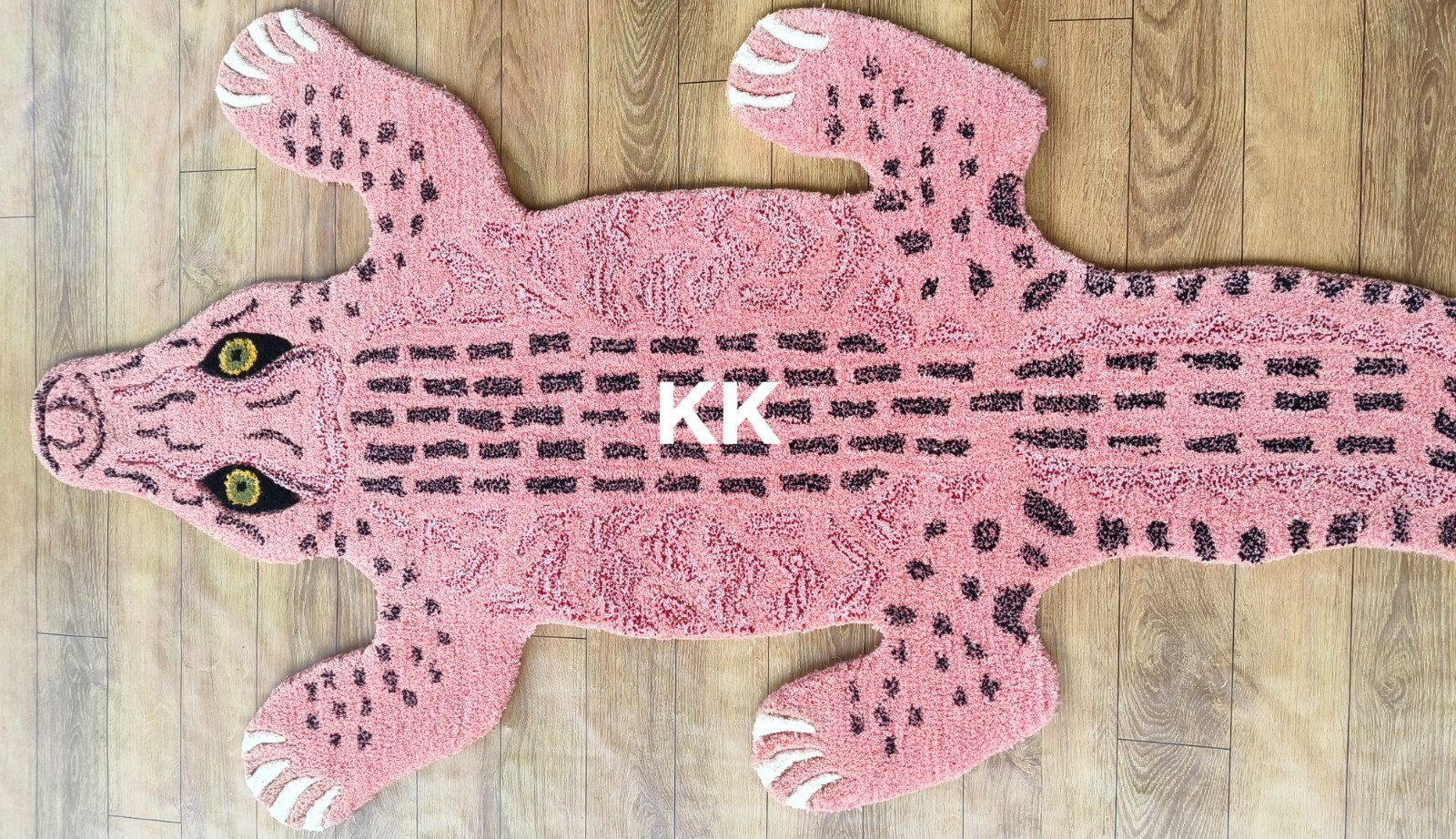 TURKISH MODERN HUNTING HAND TUFTED DESIGND 3×5 RUG Crocodile Rug for Living Room