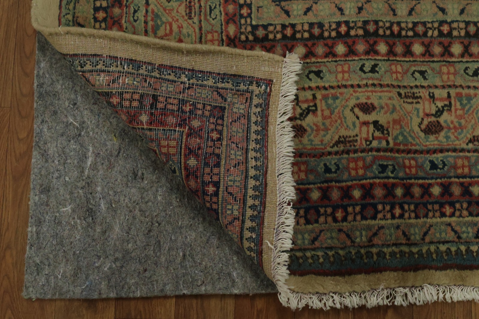 Traditional Wool Area Rug 7×10 Ft Handmade Oriental Carpet Tribal Geometric Rug