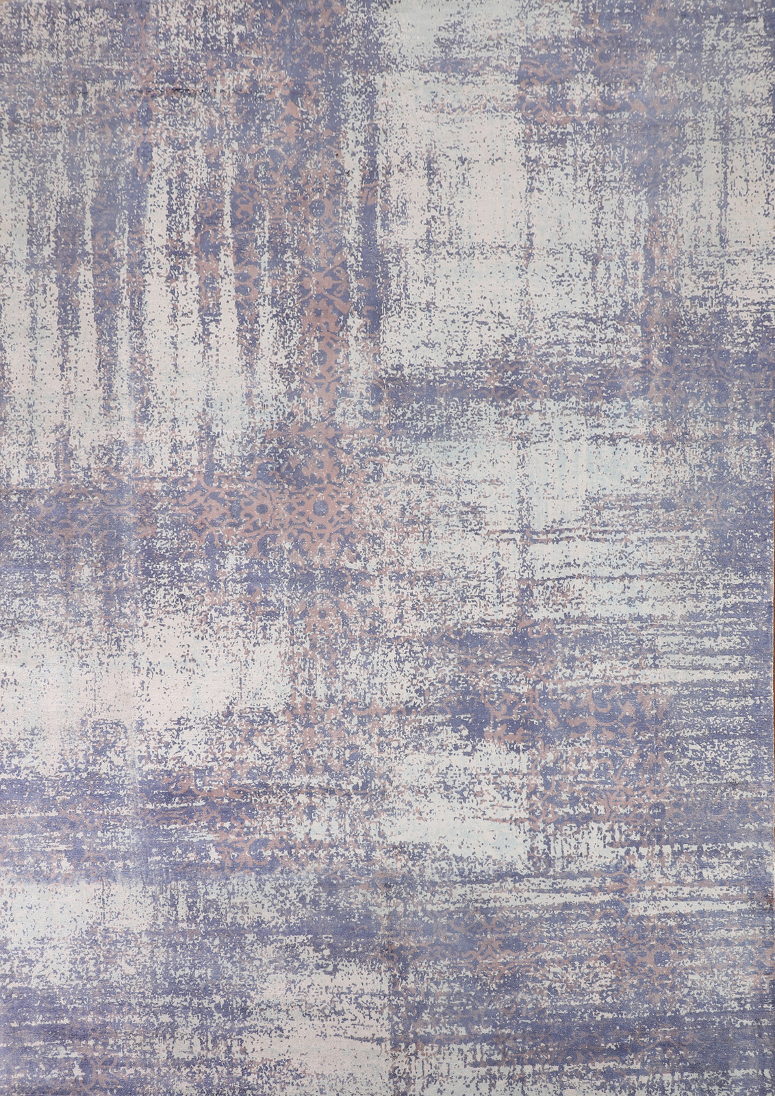 High-quality Modern Wool Rug 8×10 ft Eye-Catching Abstract Design Rug