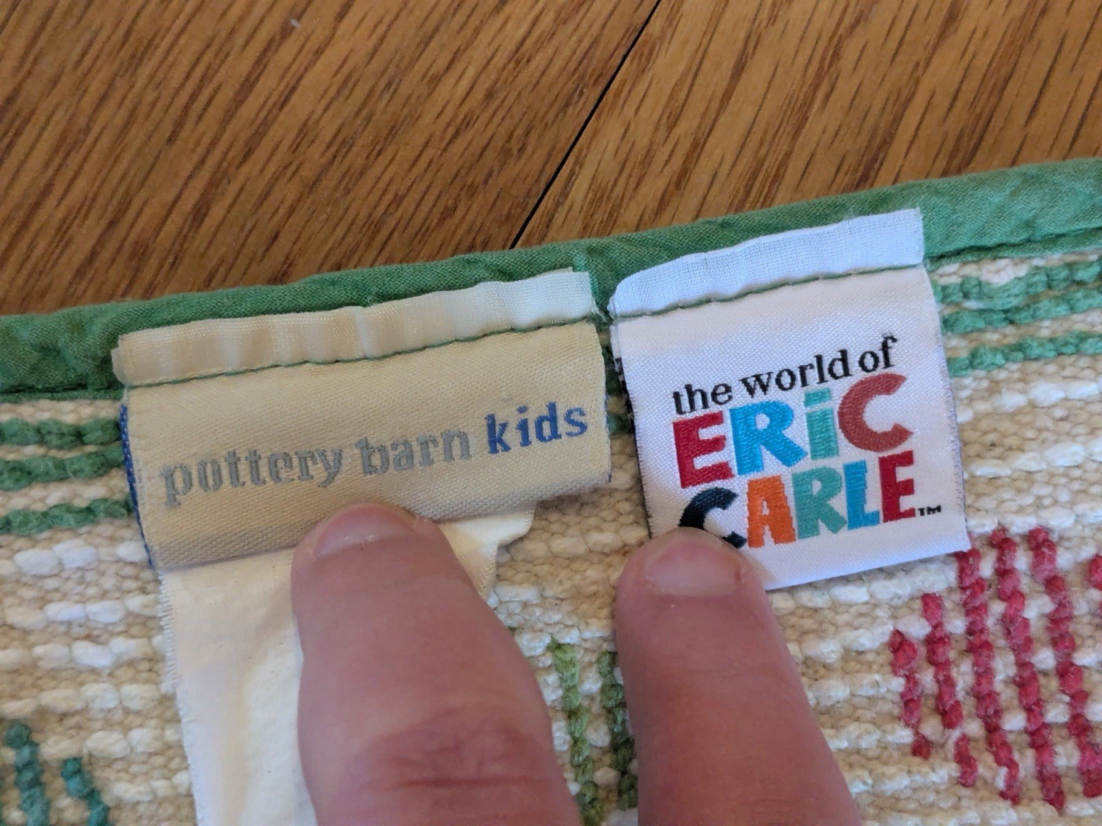 Pottery Barn Eric Carle Very Hungry Caterpillar Rug