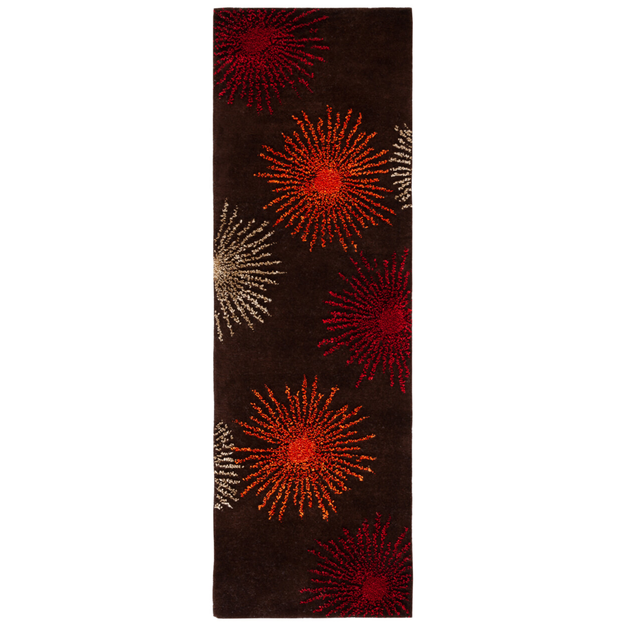 SAFAVIEH Soho SOH712B Handmade Brown / Multi Rug