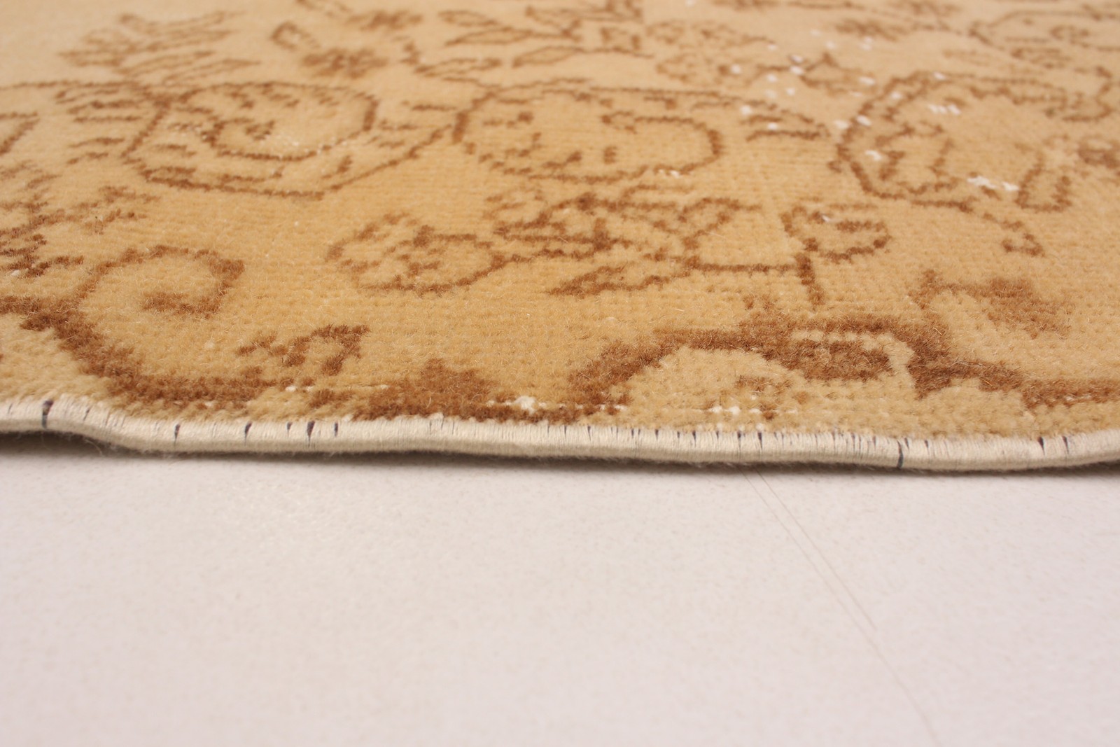 Vintage Traditional Hand-Knotted Area Rug 3’9″ x 6’8″ Oriental Wool Carpet