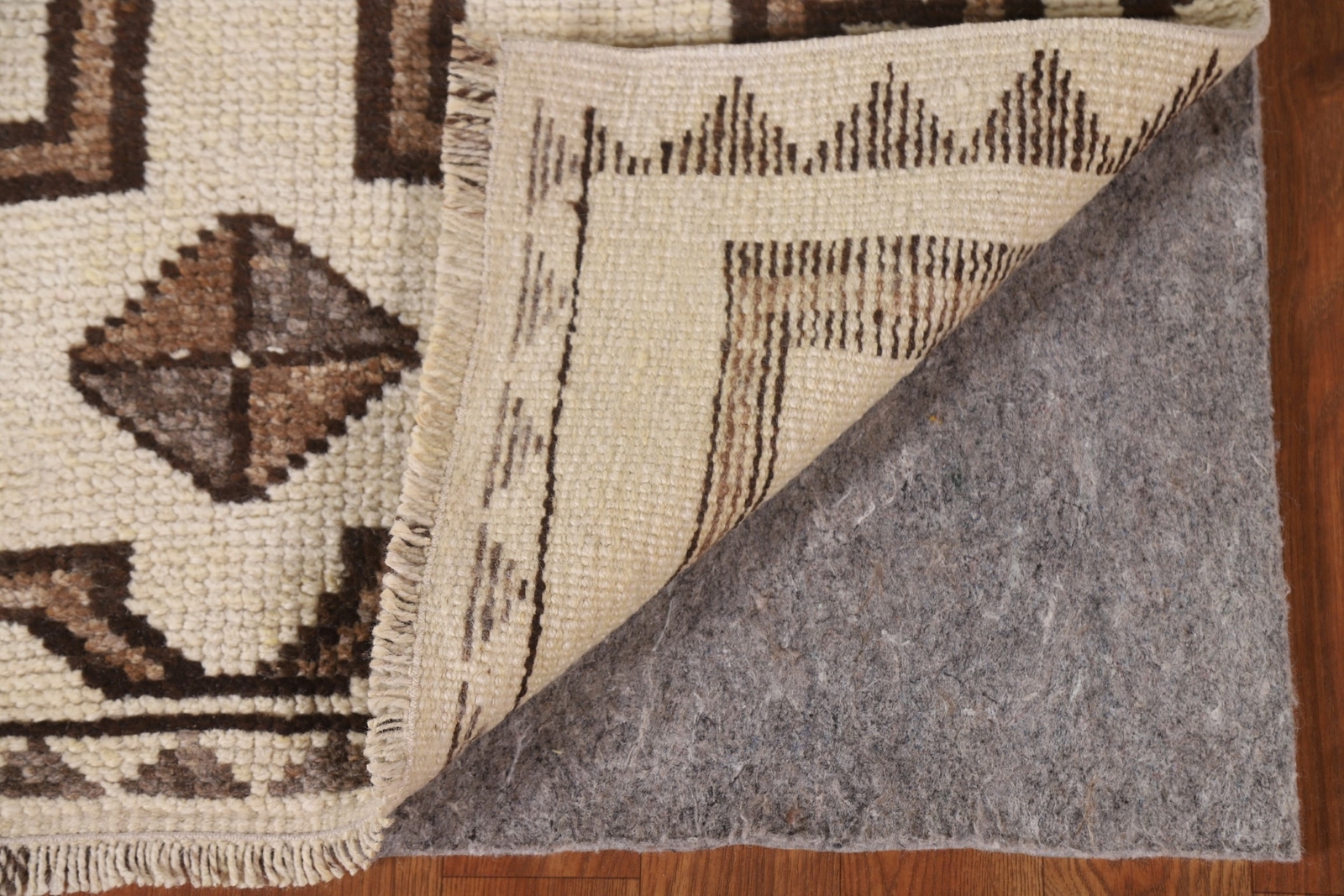 Natural Dye Luxurious Handcrafted Anatolian Turkish Runner Rug 3×13 ft