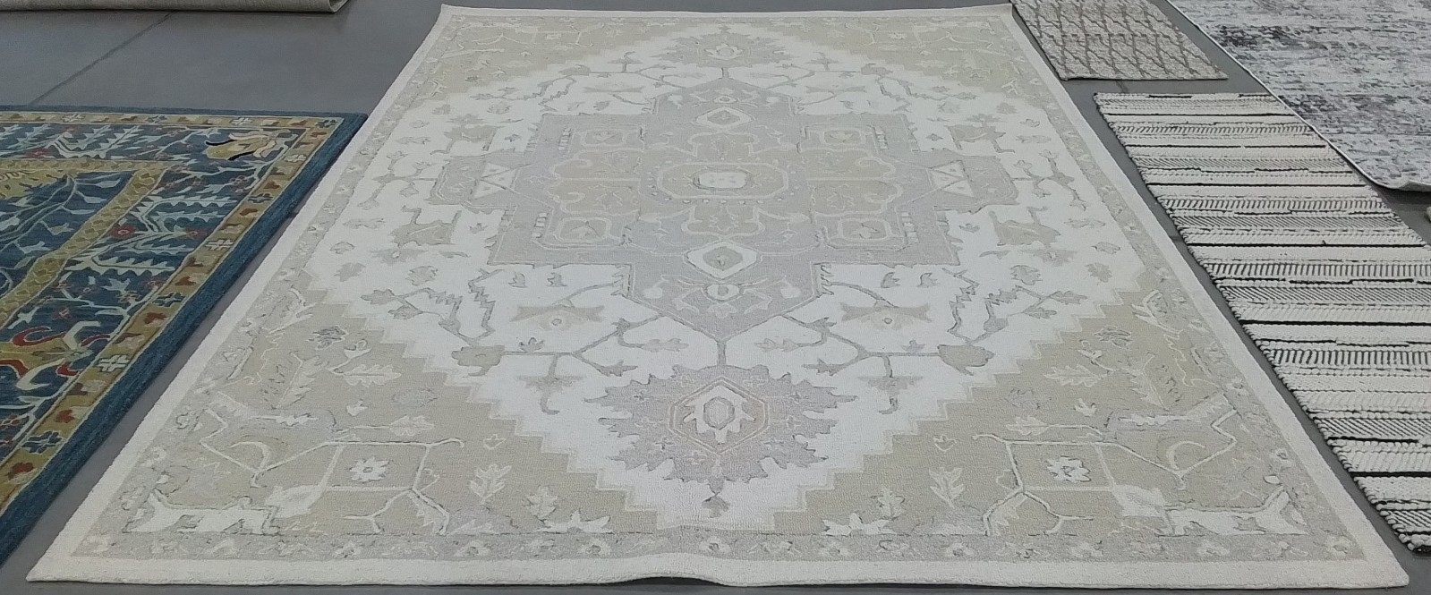 IVORY / BEIGE 9′-0″ x 12′-0″ Cut on Rug, Reduced Price 1172786867 MLP503B-9