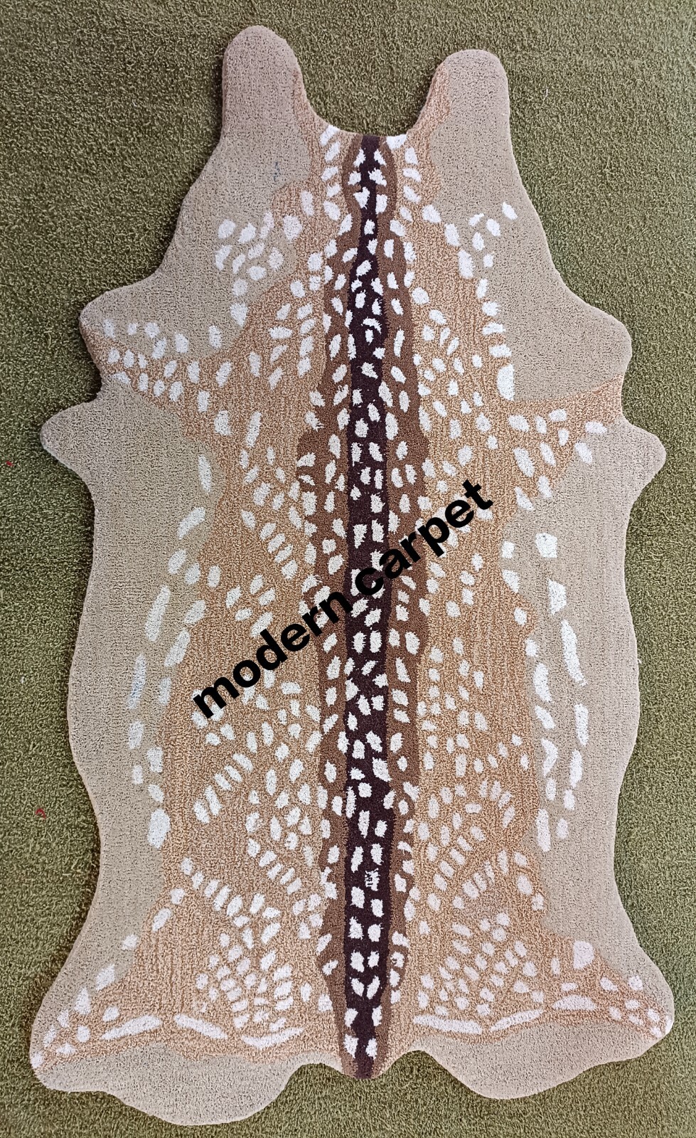 Antelope Rugs 3×5 Feet Handmade 100% Woolen Hand Tufted For Home Decoration