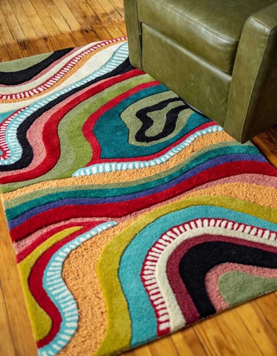 Multicolour Rug High Quality Premium Carpet