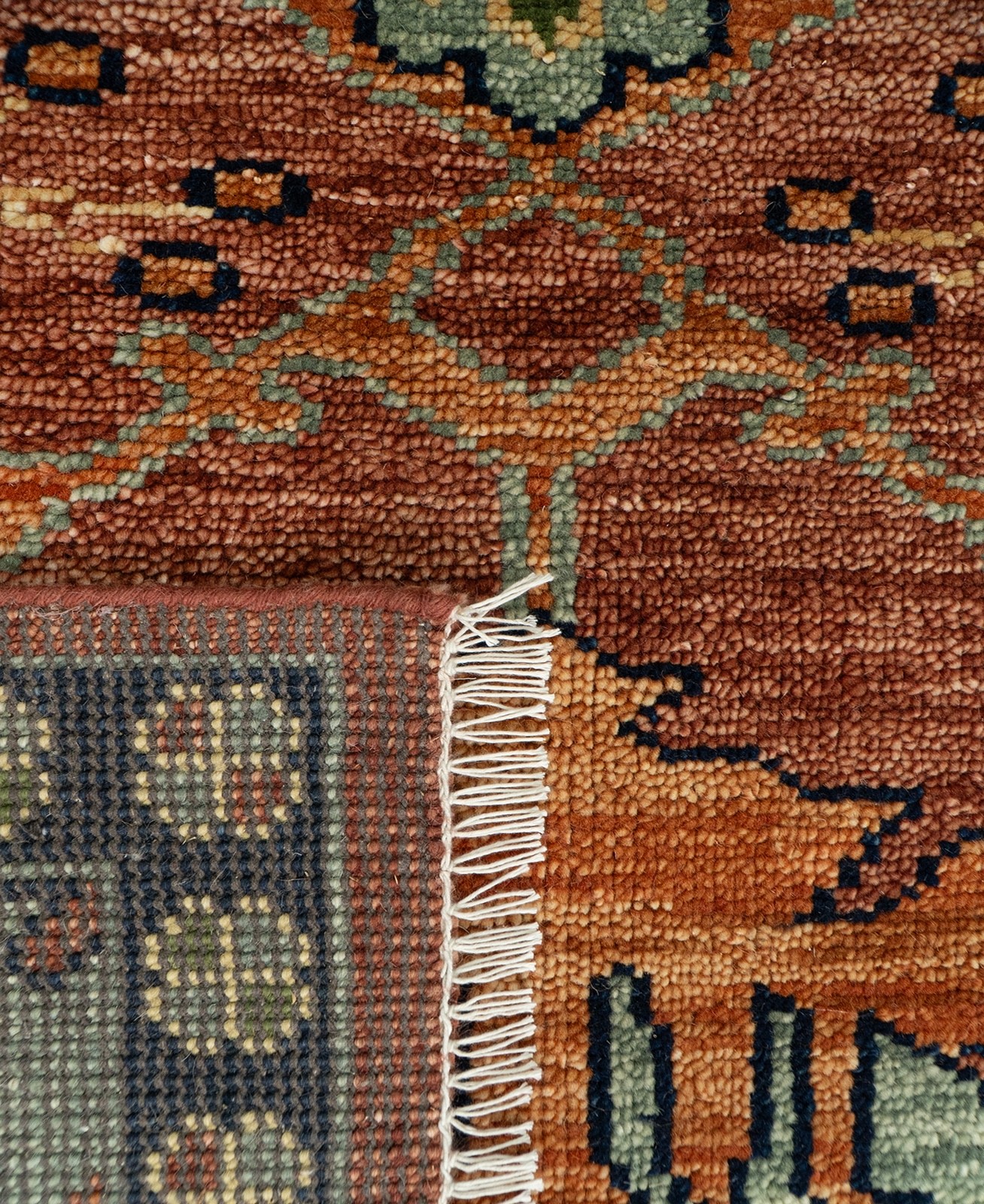 Vintage Donegal Arts & Crafts Rug 8’0″ x 10’1″ Hand Knotted Oriental Wool Carpet