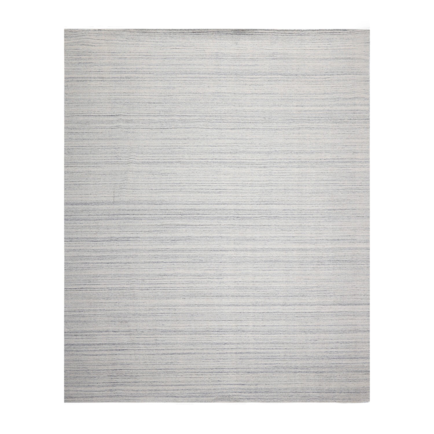 Indoor-Outdoor Hand-Woven PET Yarn Modern Reversible Area Rug Off White 8′ x 10′