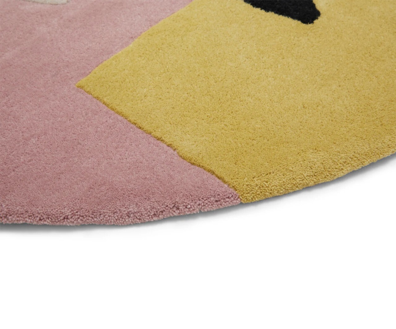Circle Hand – Tufted Hand Made Modern 100%Wool Oushak Turkish Custom Area Rug